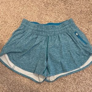lululemon athletica Teal Athletic Shorts